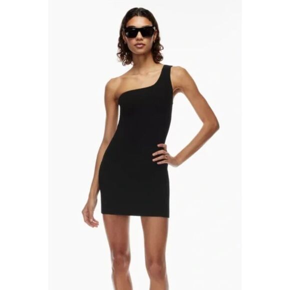Artizia Babaton Sculpt Knit One-Shoulder Dress Size XS - Picture 1 of 6